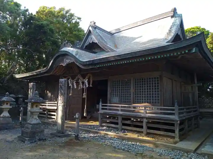 潮御崎神社の本殿・本堂