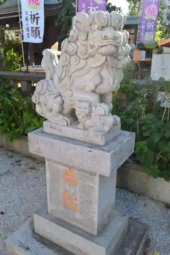 川越八幡宮の狛犬