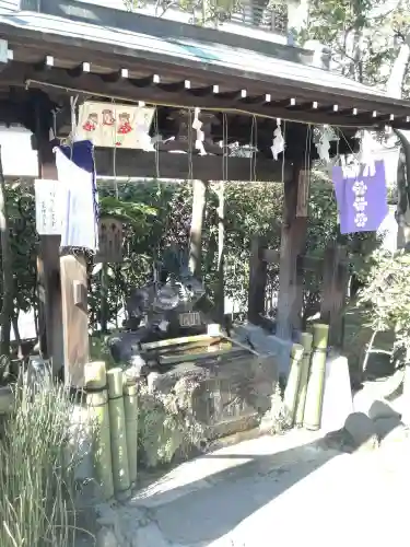 高木神社の手水舎