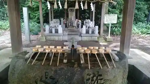 愛知縣護國神社の手水舎