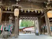 伊佐須美神社の山門・神門