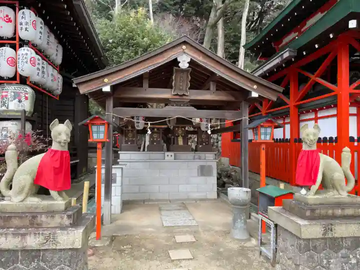 諏訪神社・諏訪山稲荷神社の末社・摂社