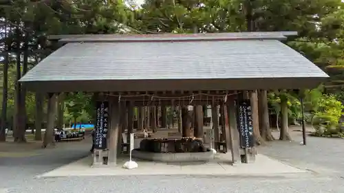 北海道神宮の手水舎