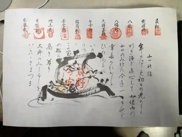 今宮神社の御朱印