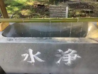 天神社（勝川町）の手水舎