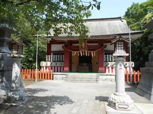 息栖神社の本殿