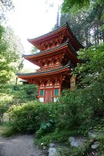 岩船寺の塔