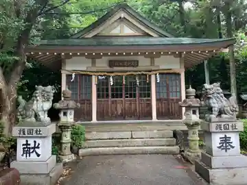 高針護国社の本殿・本堂