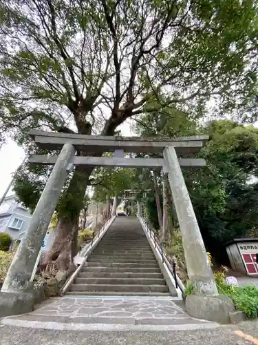 伊豆山神社の鳥居