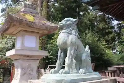 神炊館神社 ⁂奥州須賀川総鎮守⁂の狛犬