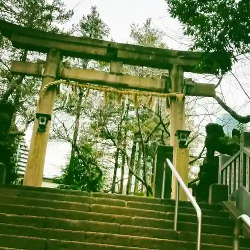 西久保八幡神社の鳥居