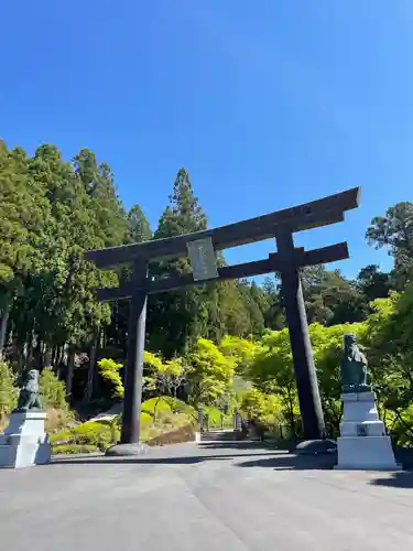 秋葉山本宮 秋葉神社 上社の鳥居