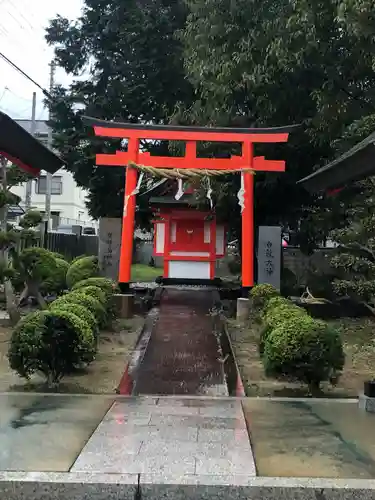 龍田神社の鳥居