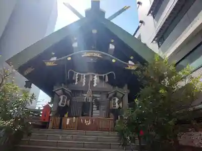 築土神社の本殿・本堂