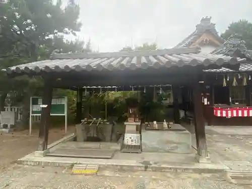 浜宮天神社の手水舎