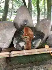 豊國神社の手水