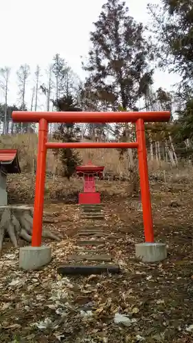 壮瞥神社の鳥居