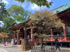 根津神社の本殿