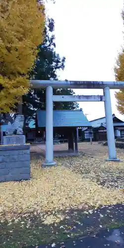 諏訪護国神社の鳥居