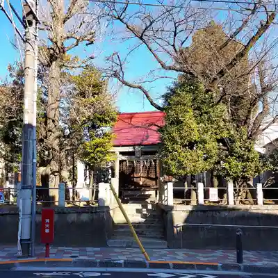 柿の木坂北野神社の鳥居