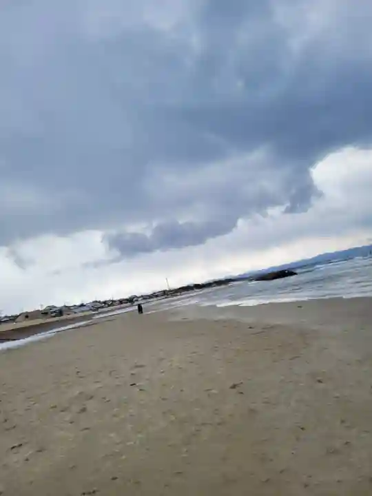 稲佐の浜 弁天島(島根県)