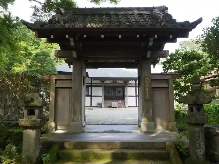 長安寺の山門・神門