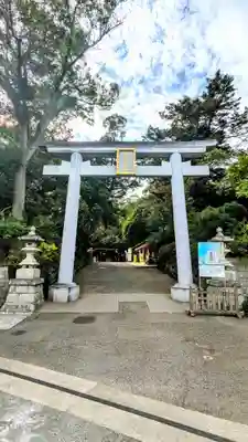 検見川神社の鳥居