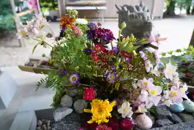 滑川神社 - 仕事と子どもの守り神の手水舎