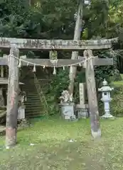 龍間神社の鳥居