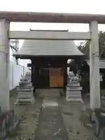 白山神社の鳥居