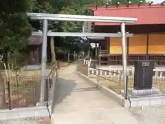 皇武神社の鳥居