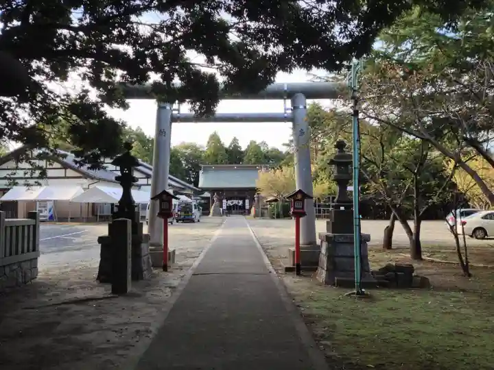 常陸第三宮 吉田神社の鳥居
