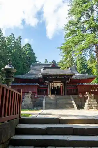 岩木山神社の本殿・本堂
