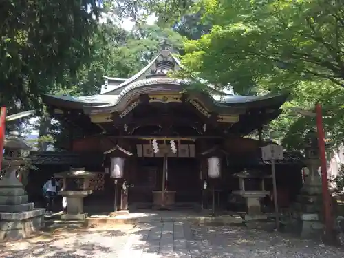 粟田神社の本殿・本堂