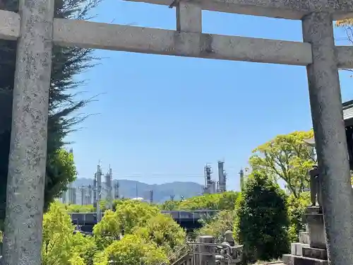 遠石八幡宮の鳥居