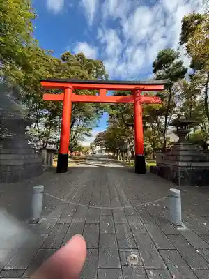 伏見稲荷大社御旅所の鳥居