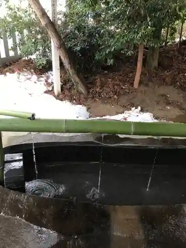 八重垣神社の手水舎