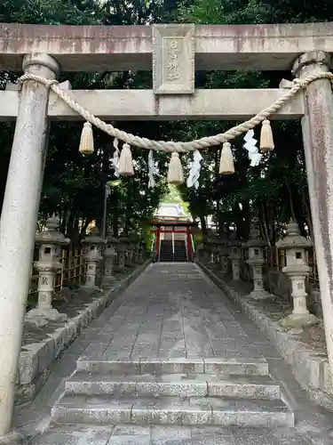 日吉神社（上社）の鳥居