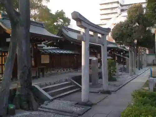 生國魂神社の鳥居