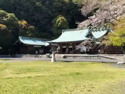 靜岡縣護國神社の本殿・本堂