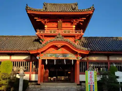 伊佐爾波神社の本殿