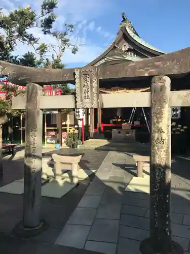 粟嶋神社の鳥居