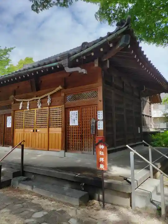 上戸田氷川神社の本殿・本堂