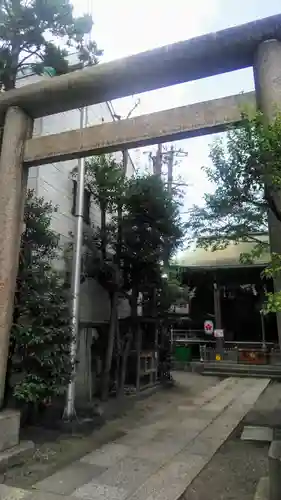 櫻木神社の鳥居