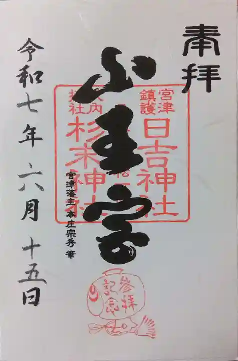 山王宮日吉神社(京都府)