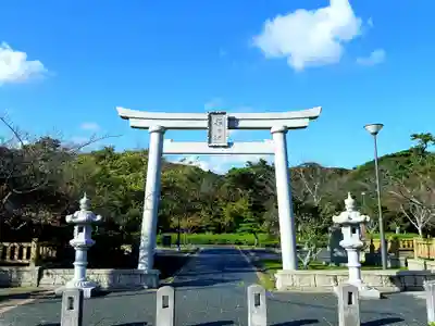 桜ヶ池池宮神社の鳥居
