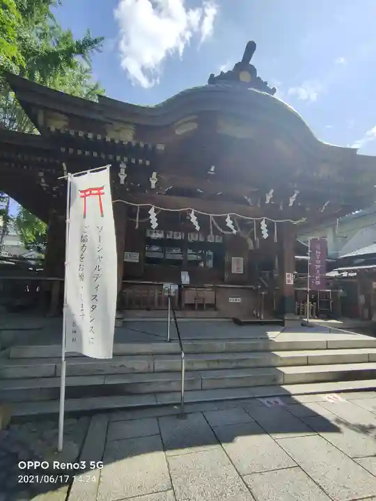 下谷神社の本殿・本堂