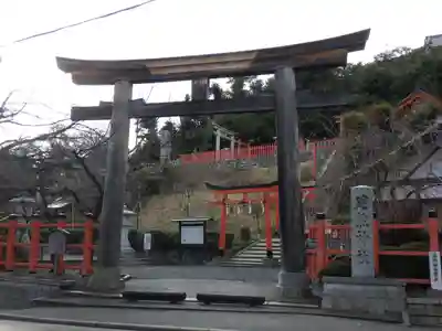 建勲神社の鳥居