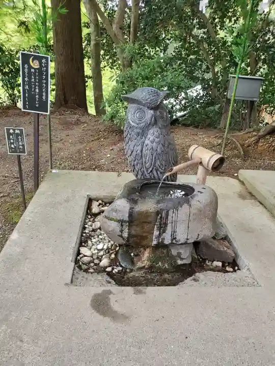 鷲子山上神社の手水舎