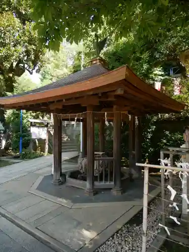 五條天神社の手水舎